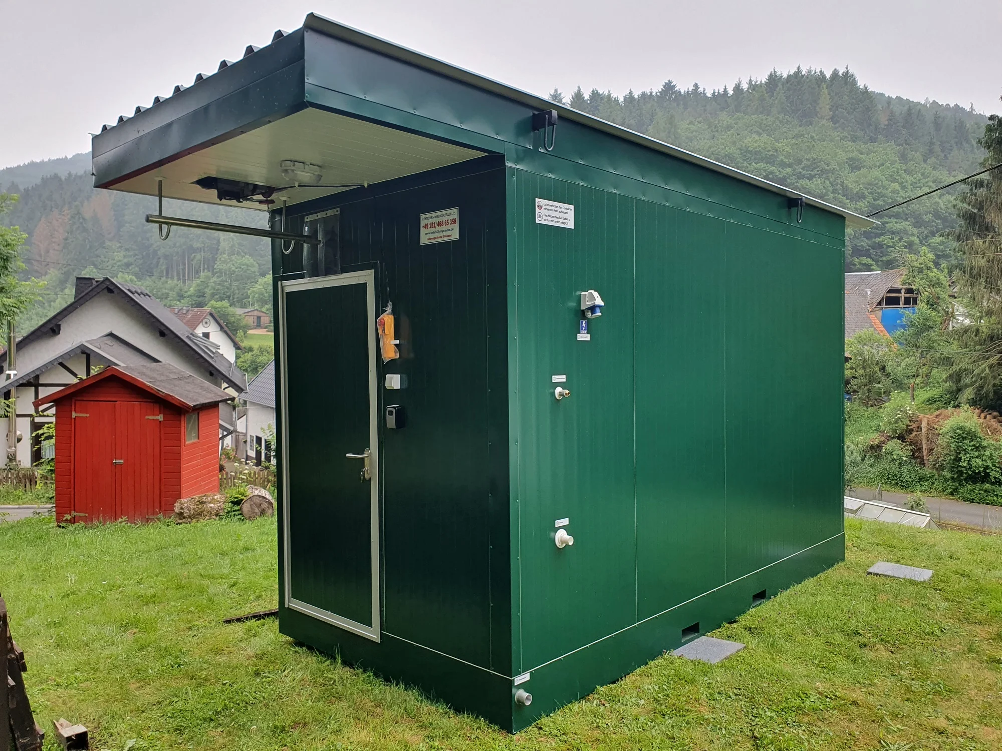 Kølecontainer med forrum 4×2